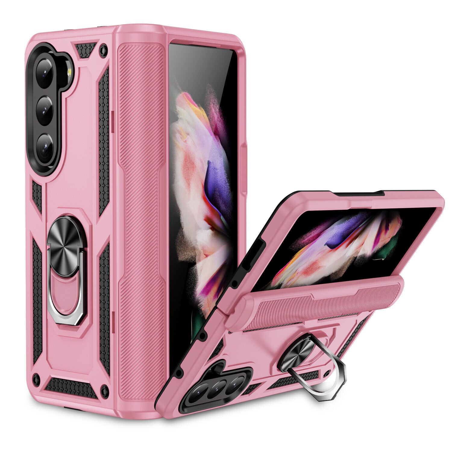 Coque hybride Ring pour Samsung Galaxy Z Fold 6 5G Coque hybride Ring pour Samsung Galaxy Z Fold 6 5G